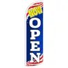 drop ship Wholesales custom any size now open beach flag,advertising banner,digital printing ,without pole.