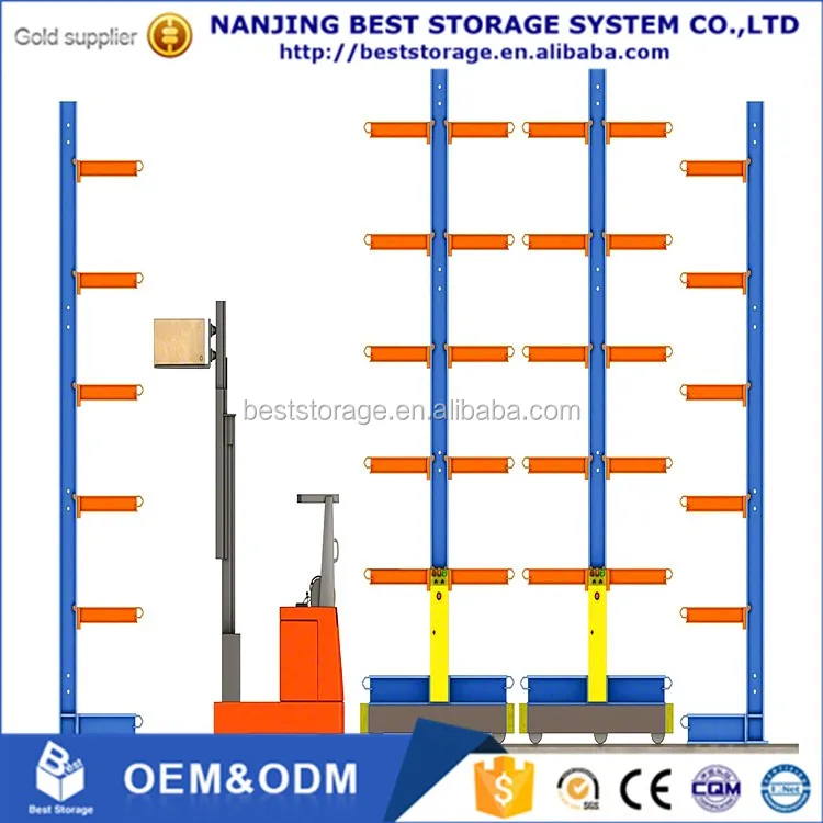 Galvanized Or Powder Coated Car Cantilever Racking Pallet Rack System