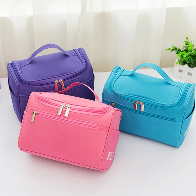 

Portable Hanging Toiletry Bag Portable Travel Organizer Cosmetic Bag, Pantone color is welcome