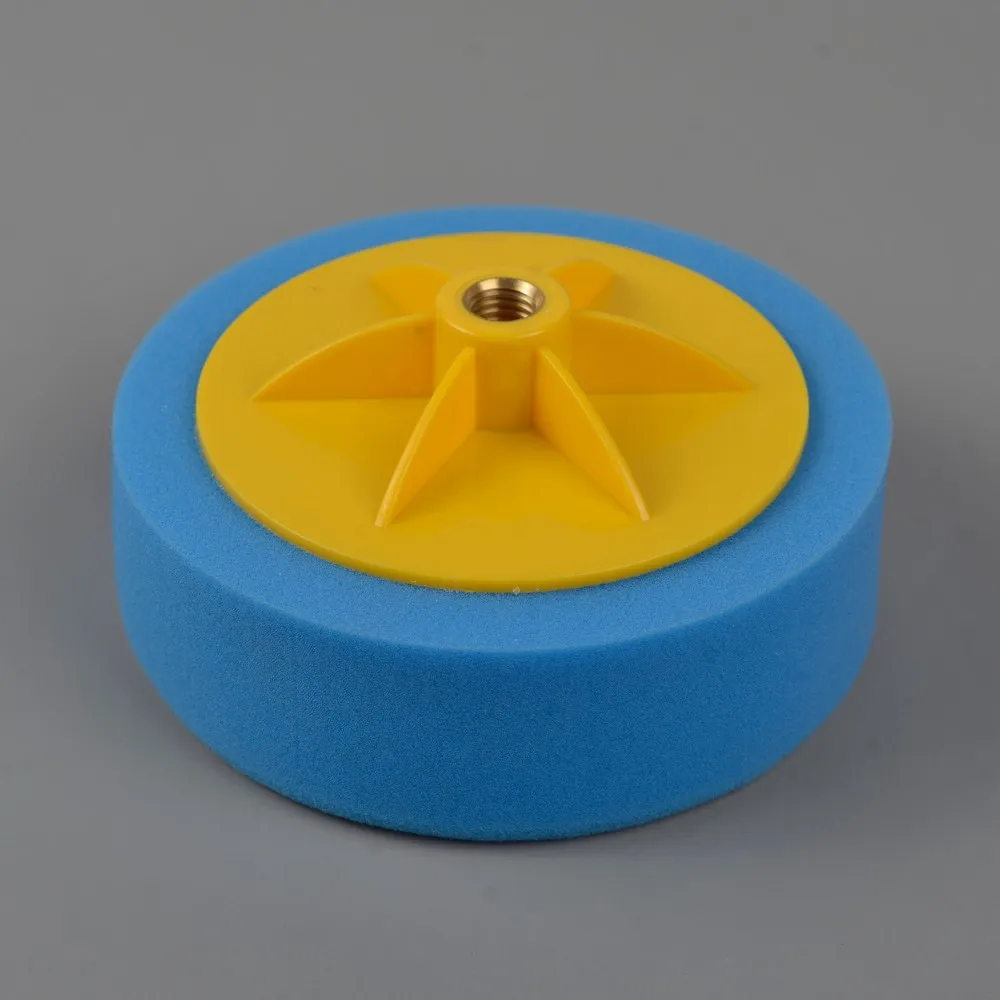 Blue Soft Sponge Buffing Wheel Three Step Foam Polishing Pad Buy Blue
