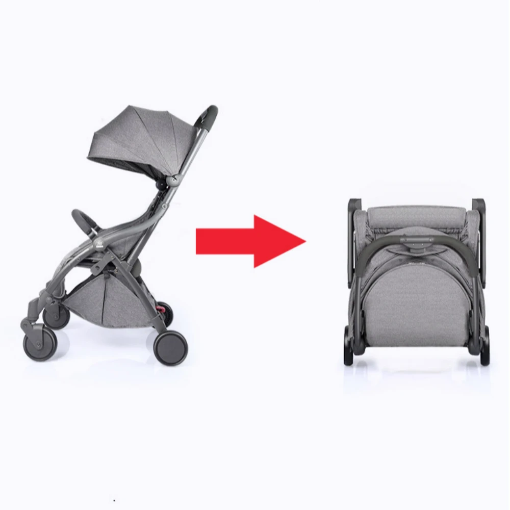 

New Design Light Weight Airplane Pocket Stroller Pram, Auto Folding Baby Stroller, Customized