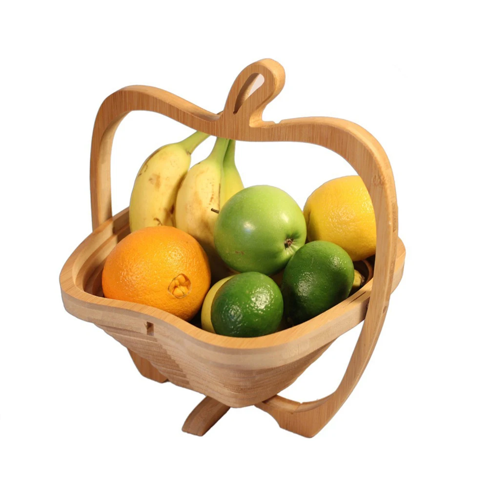 

Apple Shape Small Size Collapsible Folding Candy Storage Basket