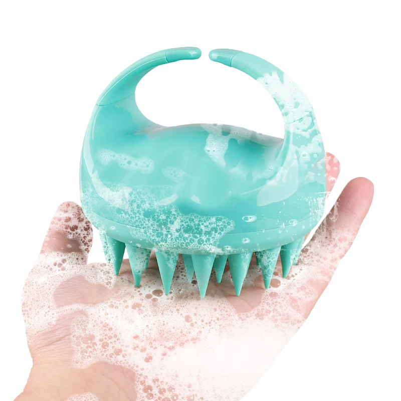 Custom Silicone Scalp Massager Shampoo Hair Brush Buy Silicone Hair