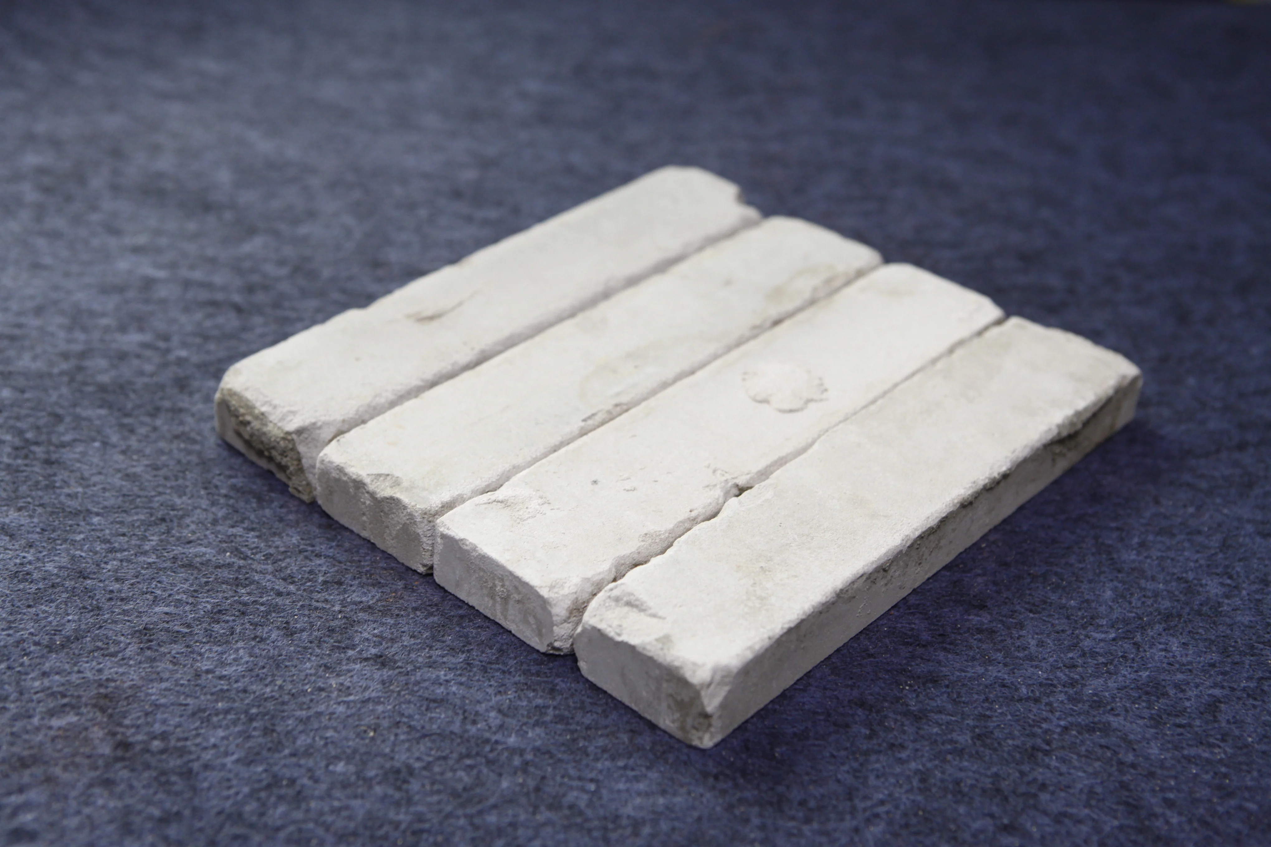 
Clay Old White Brick Used for Wall Decoration 