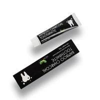 

FDA Registered Bamboo Charcoal Teeth Whitening Black Toothpaste Removes Stains Bad Breath