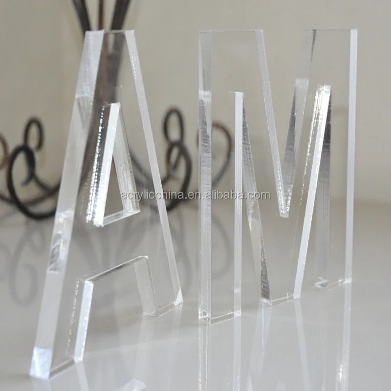 Factory Direct Sale Laser Cut Clear Acrylic Letters Buy Acrylic