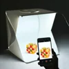 17 Inches Portable Photography Photo Studio Upgraded Version Led Light Portable Mini Photo Lightbox Studio With 2Pcs Led Lig
