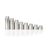 1/2 stainless steel 201 304 Extension Nipples fitting SUS male female threads round joint water plumbing nipple