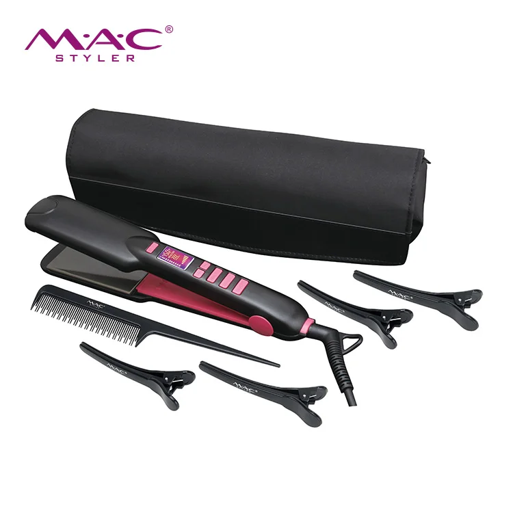 

Professional ceramic 450 degrees hair straightener flat iron electric professional hair straightener, Customized color