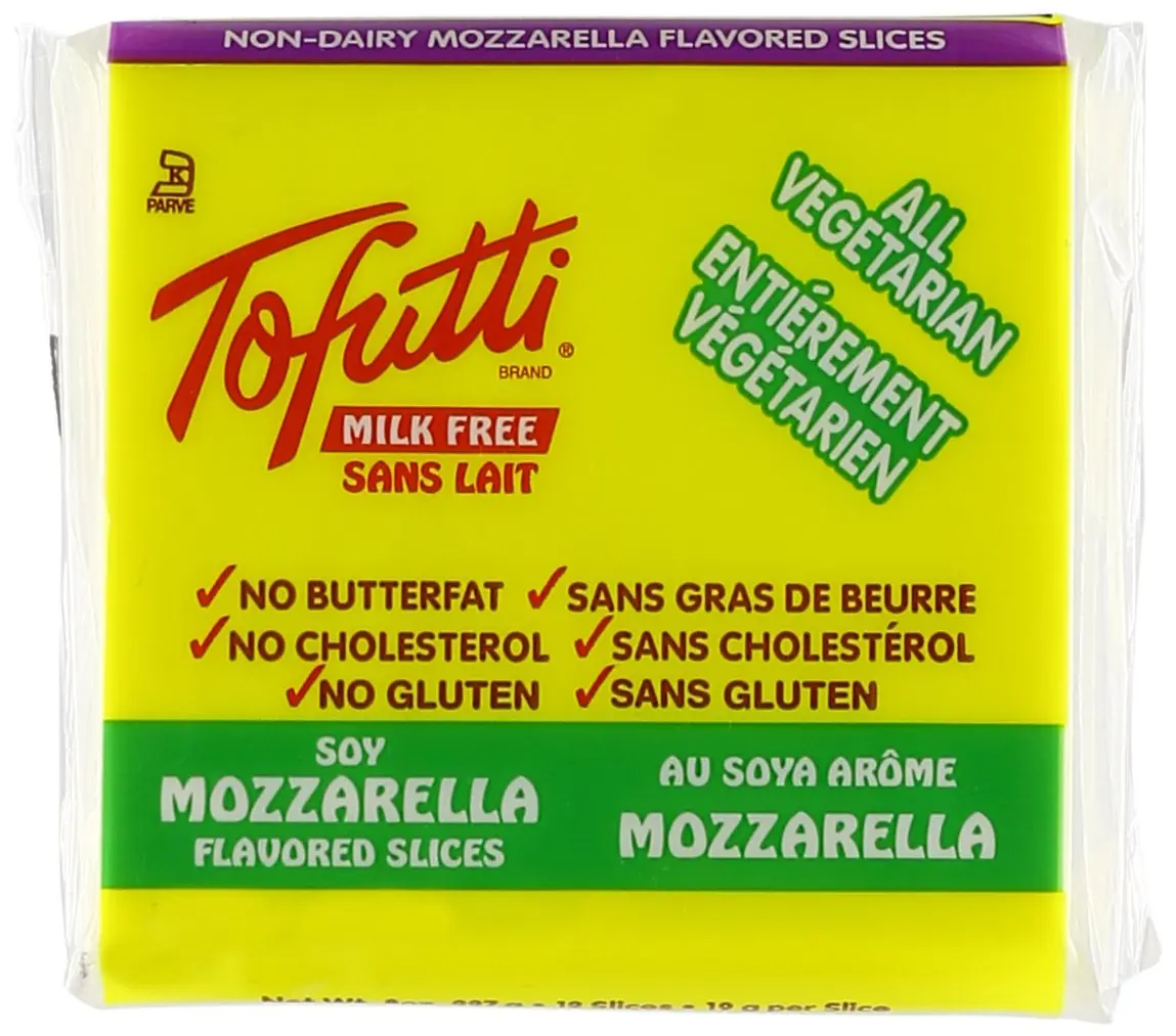 Tofutti, Soy Cheese Slices, Mozzarella, 8 oz