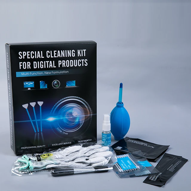 

Digital Camera Sensor Cleaning Kit with Nine in One