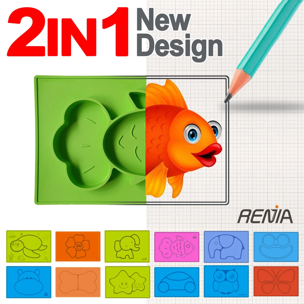 silicone placemat plate 0027