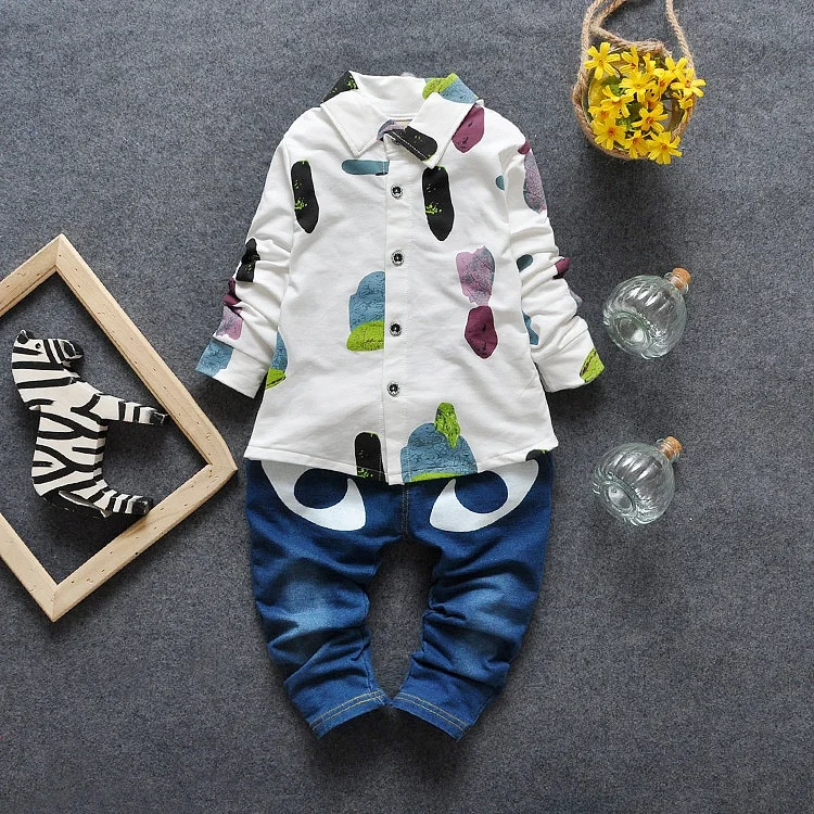 Baby Kleidung Kleine Jungen Kleidung Set Jungen Boutique Outfit Formelle Kleidung Set Baby T Shirt Und Jeans Hosen Anzug Design Buy Baby T Shirt Und Jeans Hosen Anzug Design Boutique Outfit Formale Kleidung Set Kleine