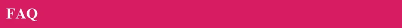 FAQ