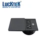 2017 LUCKTECH New PFB power grommet with square panel and cover for office desk socket