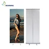 Factory price adjustable exhibition promotion roll screen