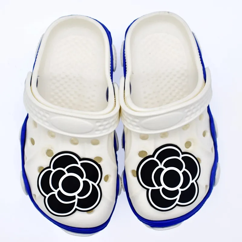 

Promotional Flower PVC Shoe Charms Customized Clog Shoe Accessories