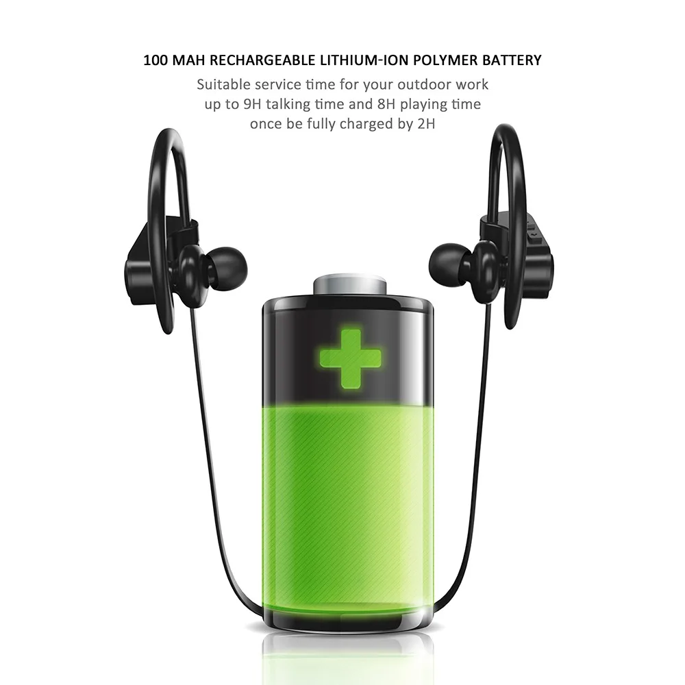 Wholesale Best Cheap Music Wireless BT Mini Earphones V5.0 In-Ear Customize Logo Wireless Earbuds RU13 - ANKUX.COM