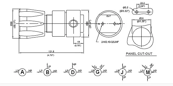 High Quality gas back pressure regulator for industrial field