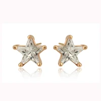 

97813 Xuping jewelry Star shaped multi color earrings 18k Copper Alloy plated earrings Fashion for women