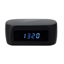 HD 1080p WiFi Clock Camera Mini <strong>Spy</strong> Alarm Clock Camera