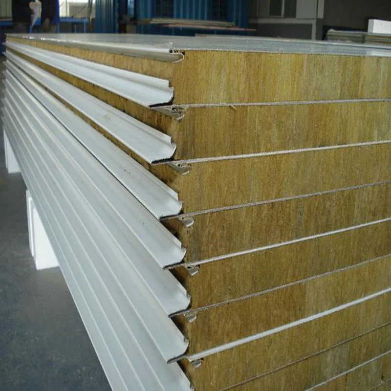 Rock Wool Acoustic Wall/roof Panels With Rock Wool Filler Panels Buy