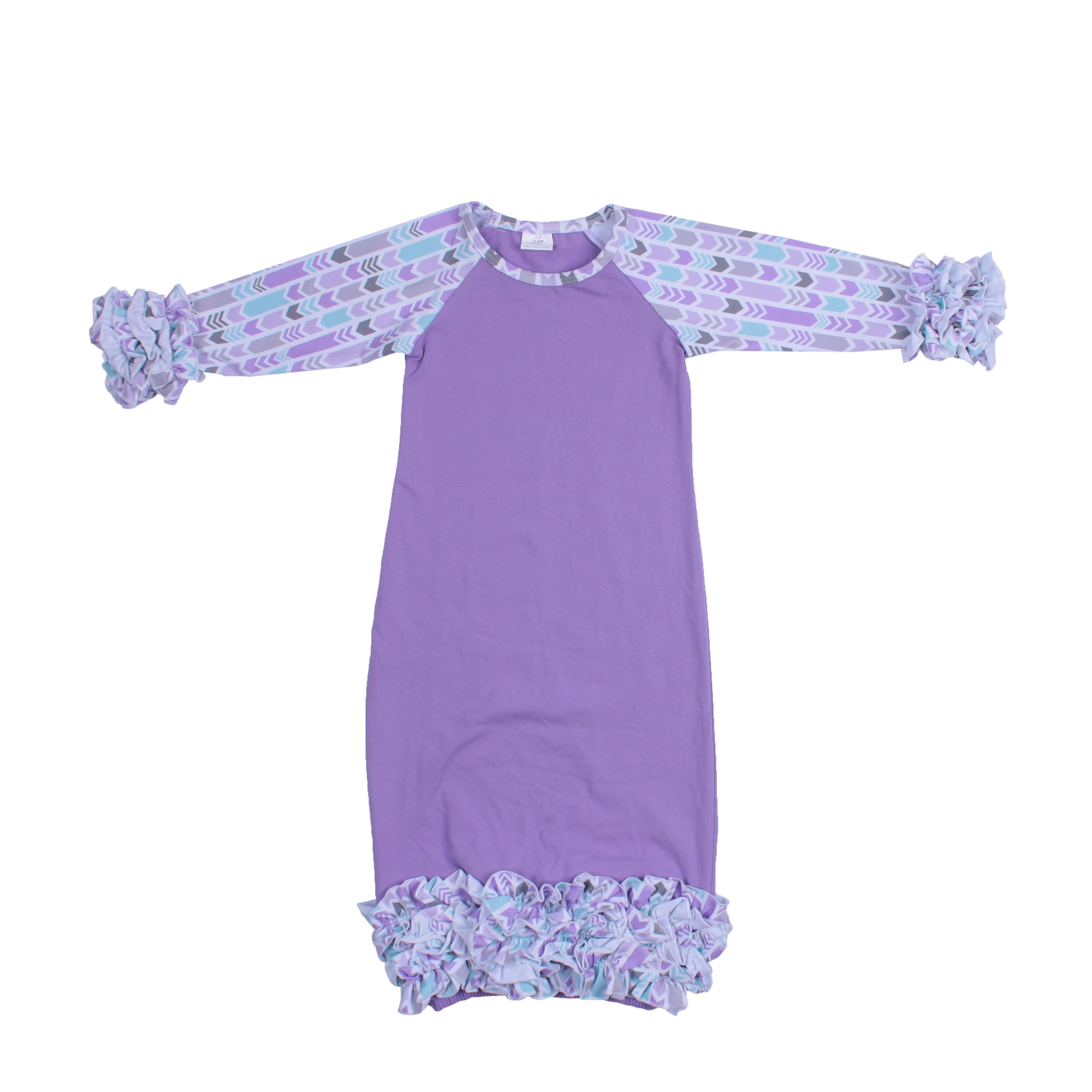 

Wholesale fashion design baby sleeping bag arrow ruffles lovely baby full sleeve winter sleeping bag, Picture