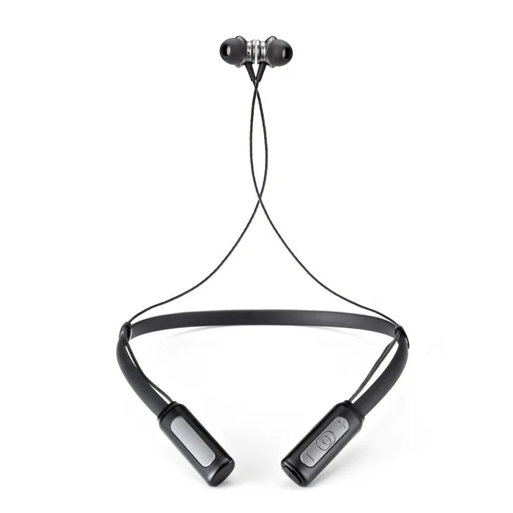 

Mobile Phone Use HD Sound Neckband Magnet Sports Earbuds Wireless Headphone Headset with Dual Driver, Black;green;red