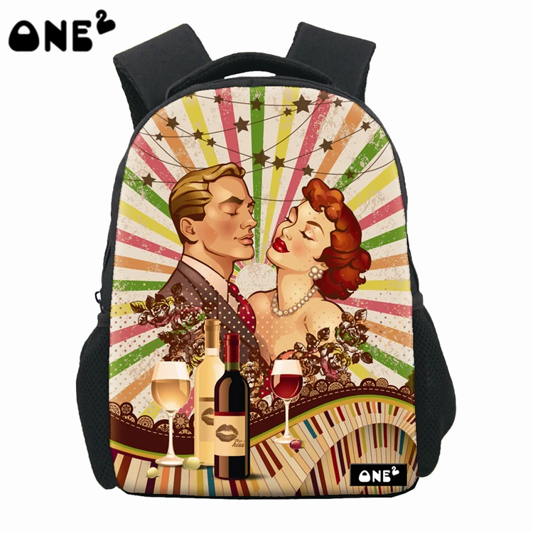 

2019 fashion vintage school bling retro bag backpack for children kids school students backpack kindergarten kids animals, Customized