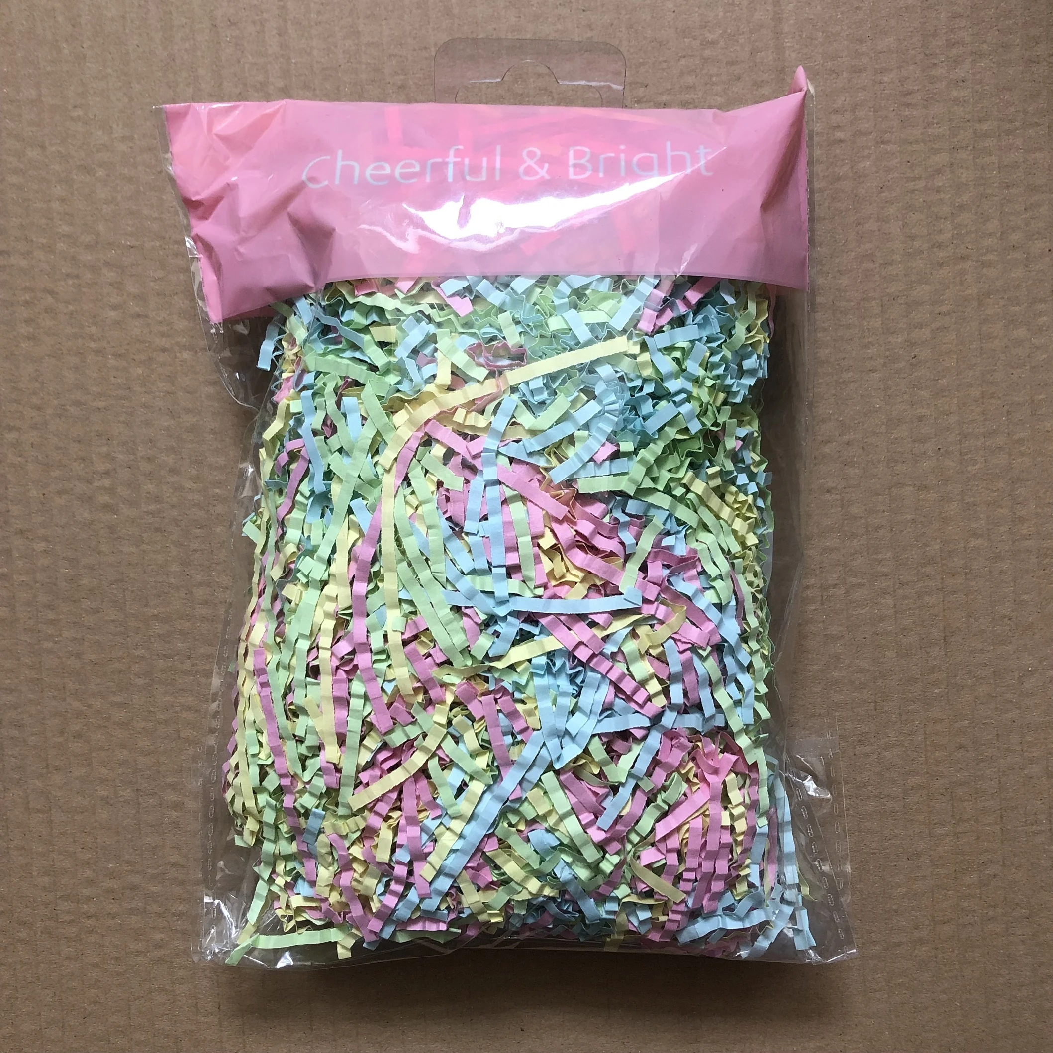 
Super White color shred paper for decoration 