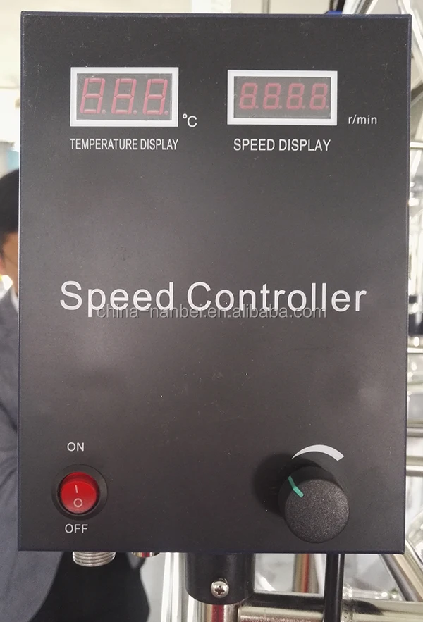 20L lab equipment double jacketed standard glass reactor