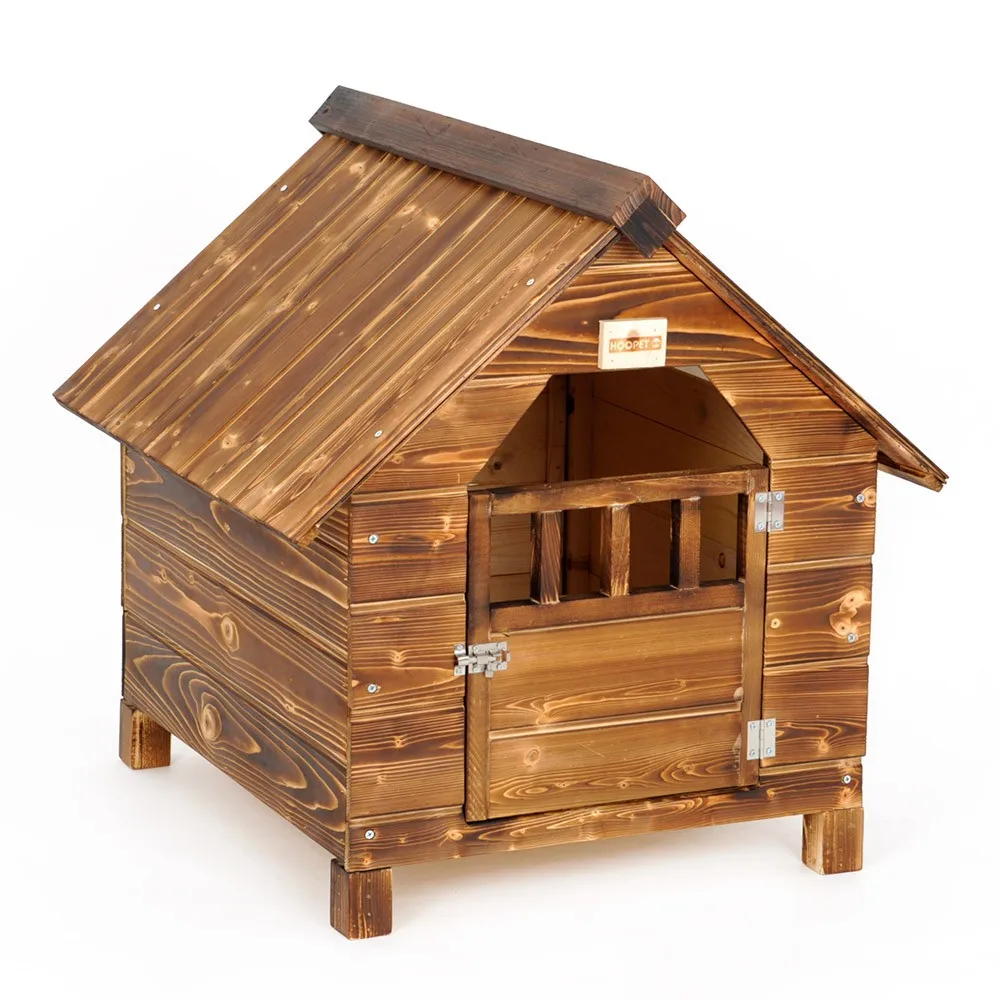 Large Outdoor Indoor Insulated Flat Pack Wooden Dog House For Sale