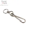 Simplex Haken Mit Wirbel Stahl Vernickelt Snap Hook
