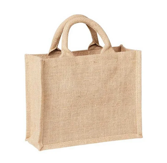 

Wholesale customized eco friendly jute shopping tote bag