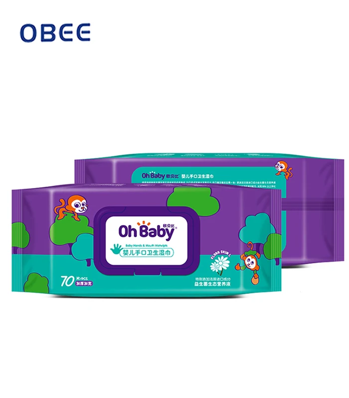 
OEM brands acceptable 100% pure water Non Alcohol Baby Wet Wipes from China professional manufacturer 