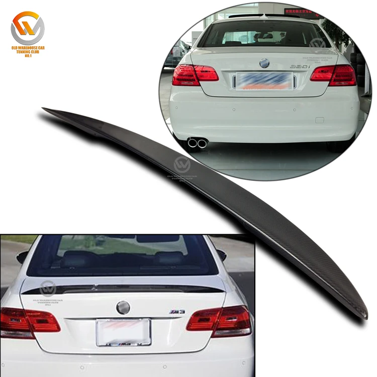 

Hotsales P Style Carbon Fiber rear boot spoiler for 3 Series E92 Coupe 05-11