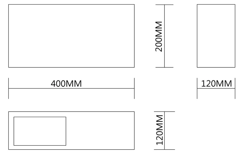 6108HL 6116HL Dimension.png