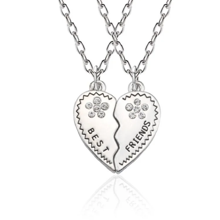 Water Drop Shape Pendant Rhinestone Necklace Chain Women Wedding Jewelry N7
