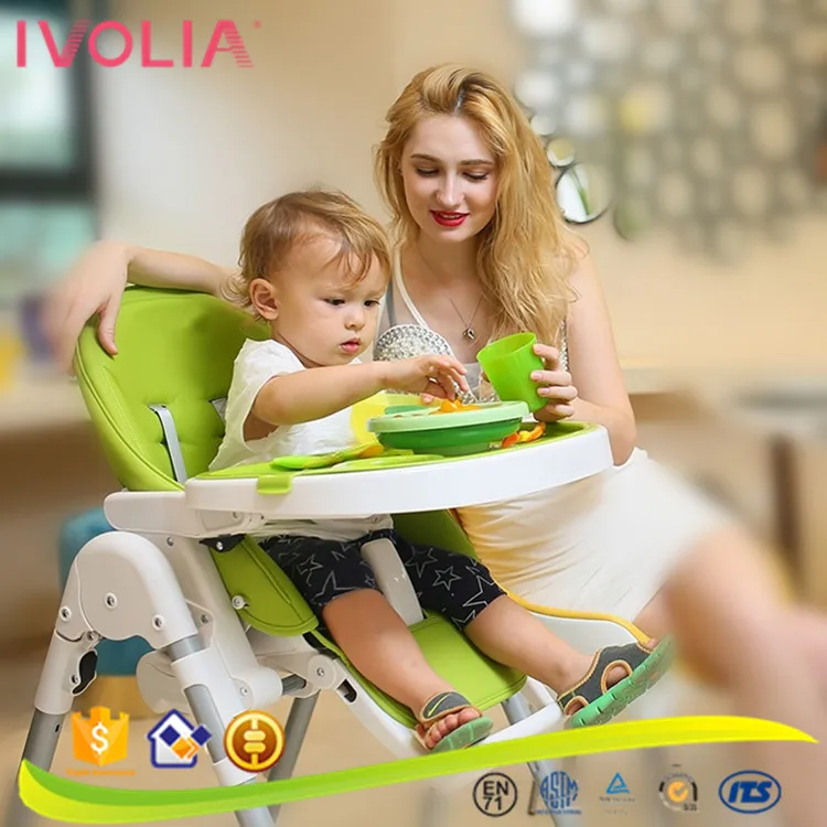 
Top selling high chair baby feeding adjustable ivolia 3in1 