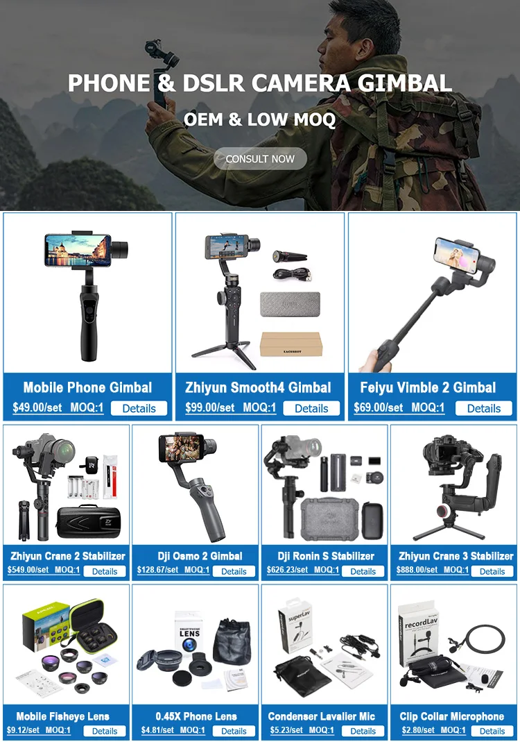 Factory Wholesale Axis Handheld Single Hohem Gimbal - Buy Axis Handheld