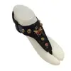 2018New stylish Slipper Upper of beading accessories for ladies