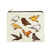 Wholesale Woman Use Zipper Make Up Canvas Cosmetic Pouch Bag