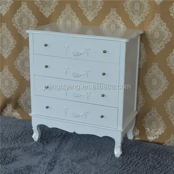 White Jewellery Chest Of Drawers Shabby Chic Furniture Vintage