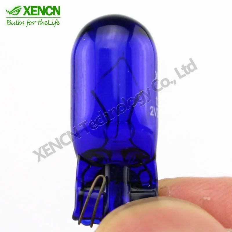 XENCN UV Filtter Natural Blue Glass W2.1x9.5 W5W Super White T10 Wedge