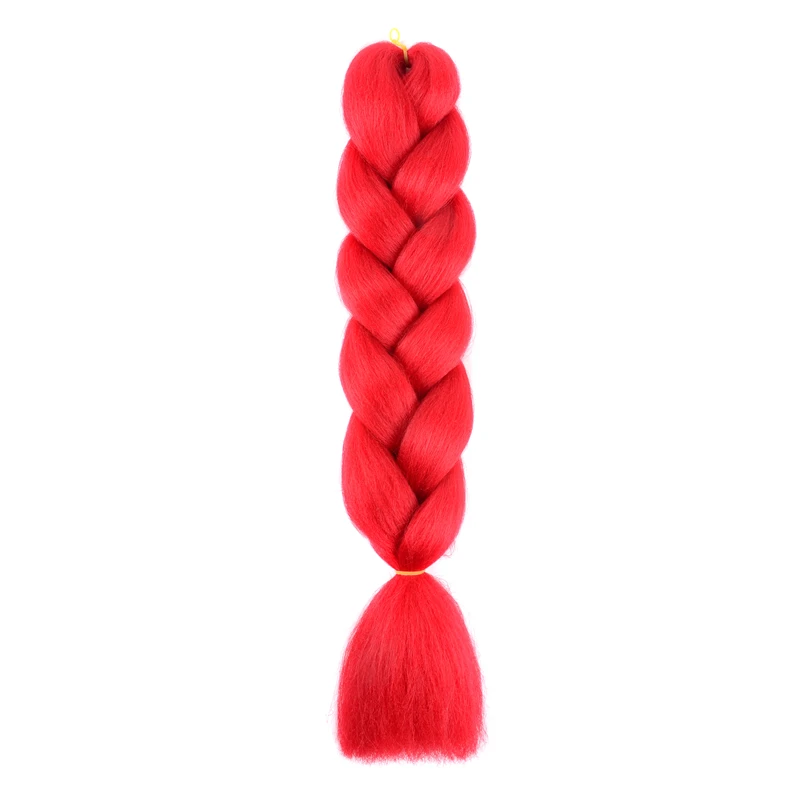 48Inch extension jumbo braiding hair bulk wholesale high temperature fiber synthetic braiding hair pre stretched