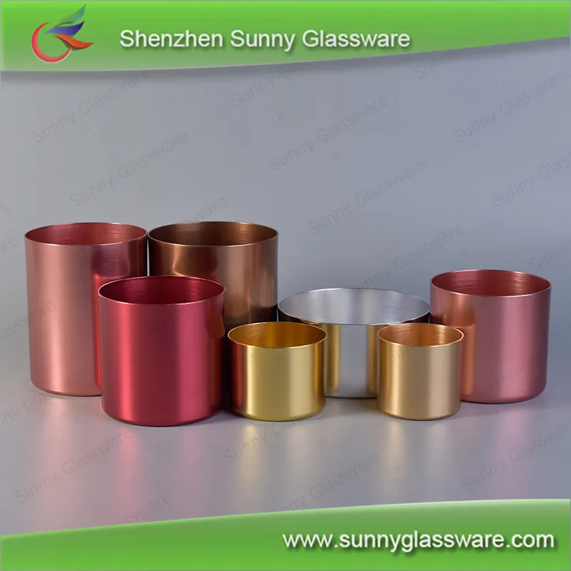 Luxury copper metal candle holder wholesale