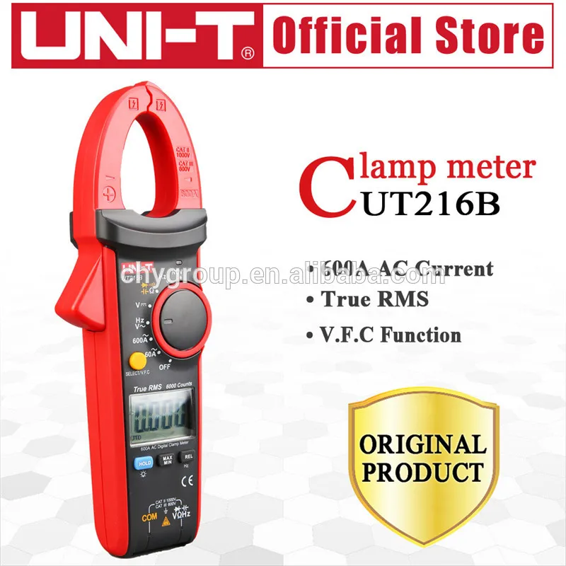 Uni T Ut216b Ac 600a Ammeter True Rms Digital Clamp Meters Auto Range Volt Amp Ohm Capacitance Herz Multi Testers Buy Uni T Multi Testers True Rms Digital Clamp Meters Uni T Ut216b Clamp Meter Product