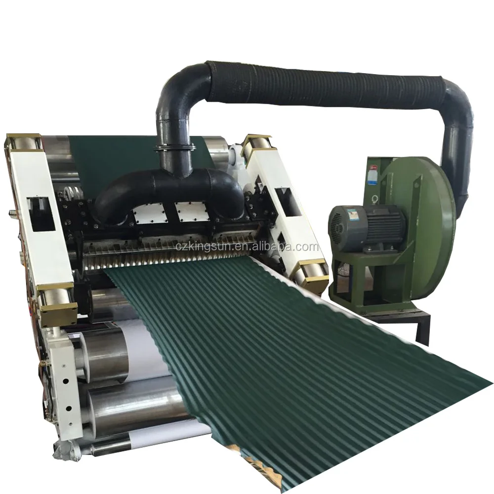 S Flute Single Facer Paper Corrugated Board Making Machine Buy Single