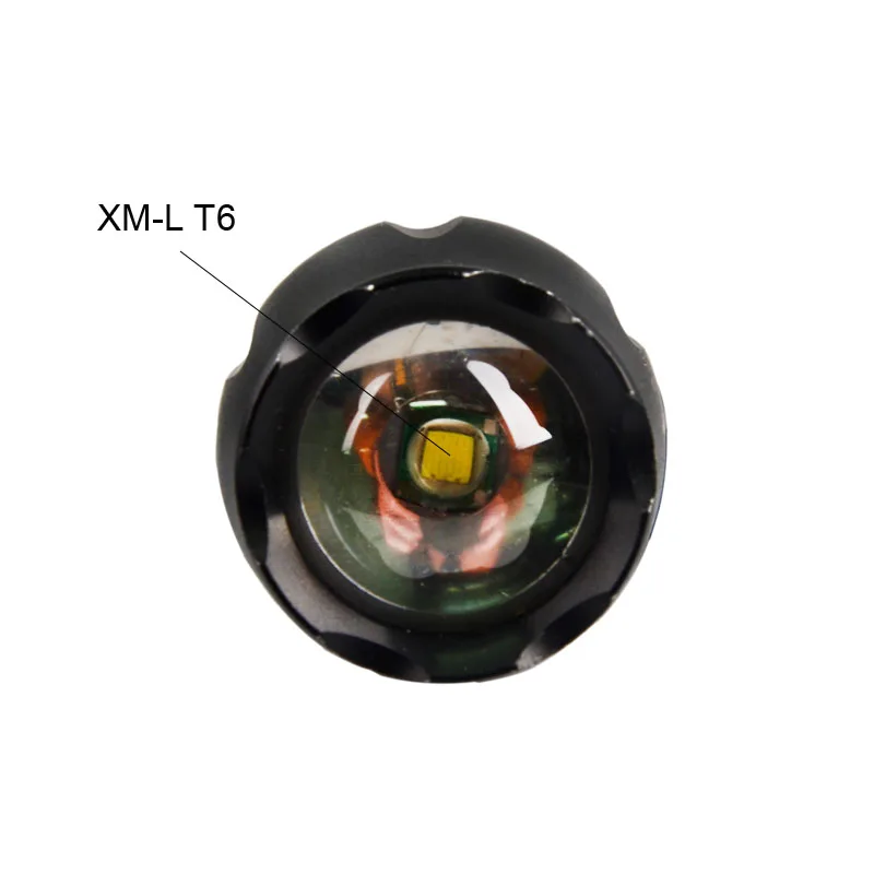 Handheld Rechargeable 18650/26650 T6 5 Modes Most Powerful Flashlight with Zoom