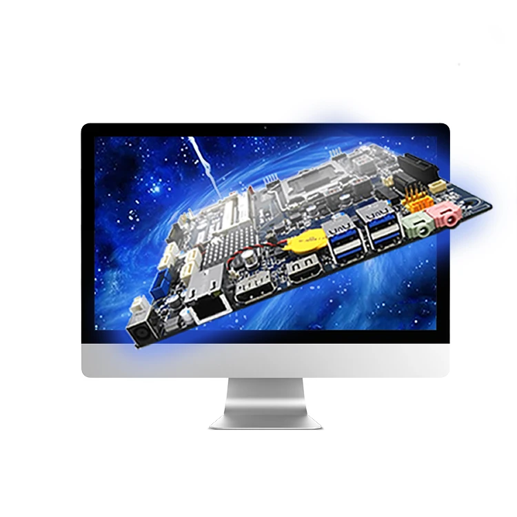 

21.5 barebone system the computer all in one pc, Silver